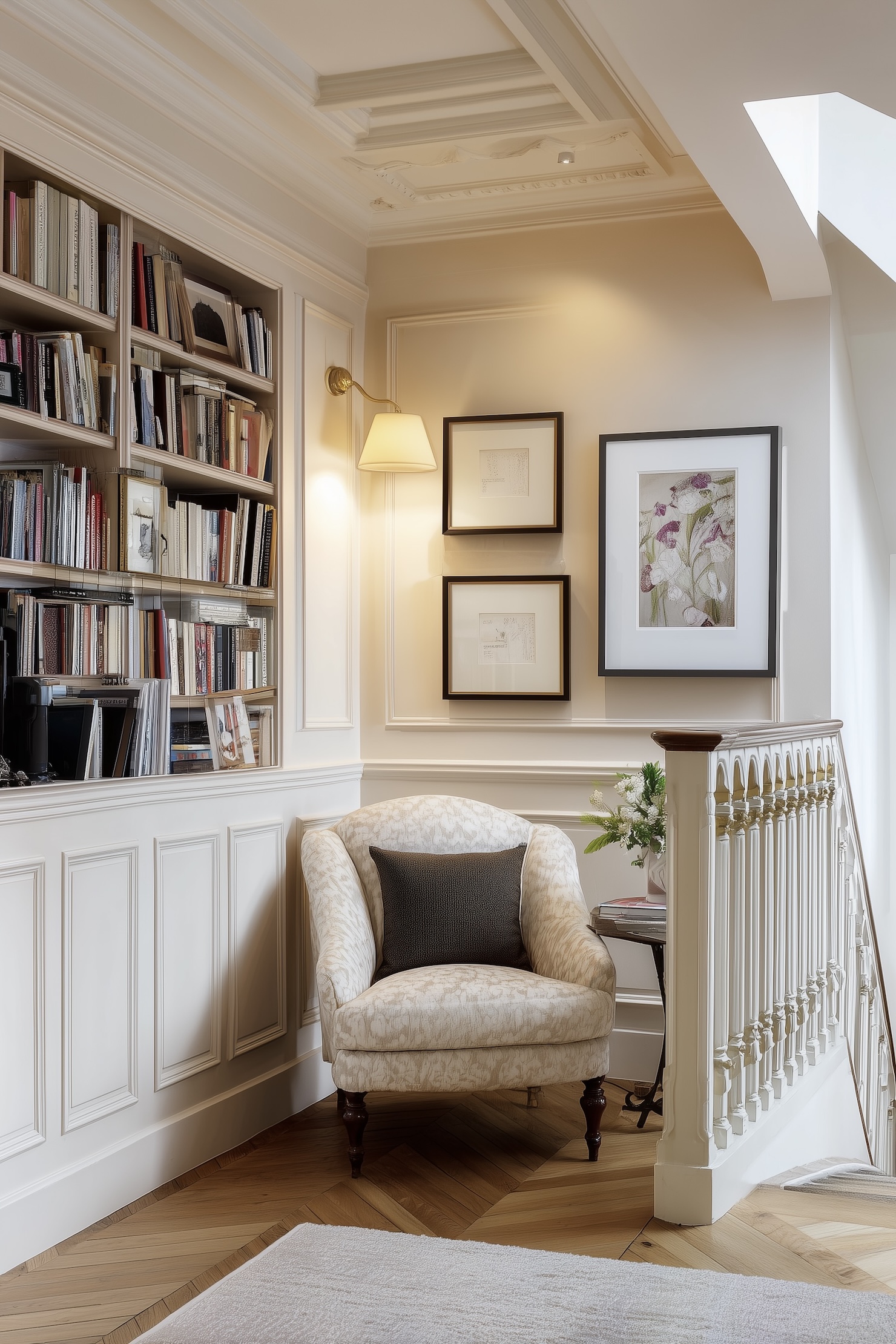 couloir palier espace utile maison 1900