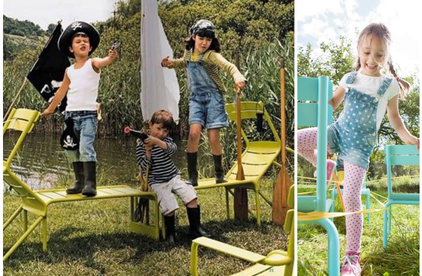 enfant jeux parcours chaise luxembourg fermob