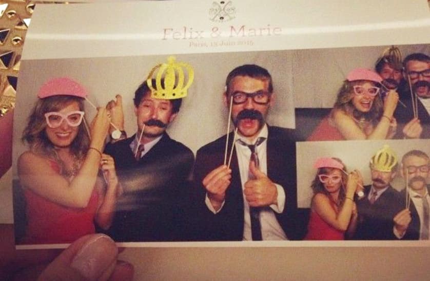 photobooth mariage invités