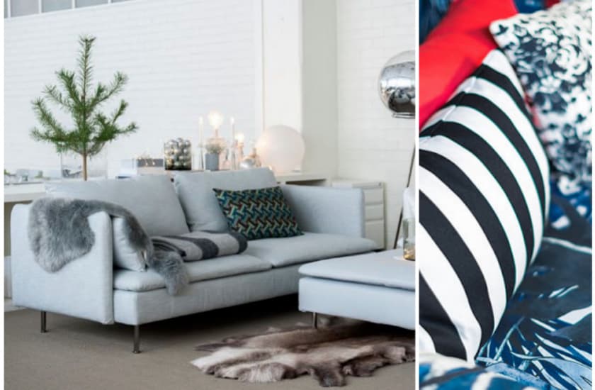 personnaliser son canapé ikea deco transformer.