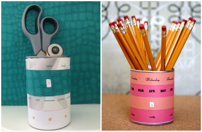 DIY calendrier perpétuel