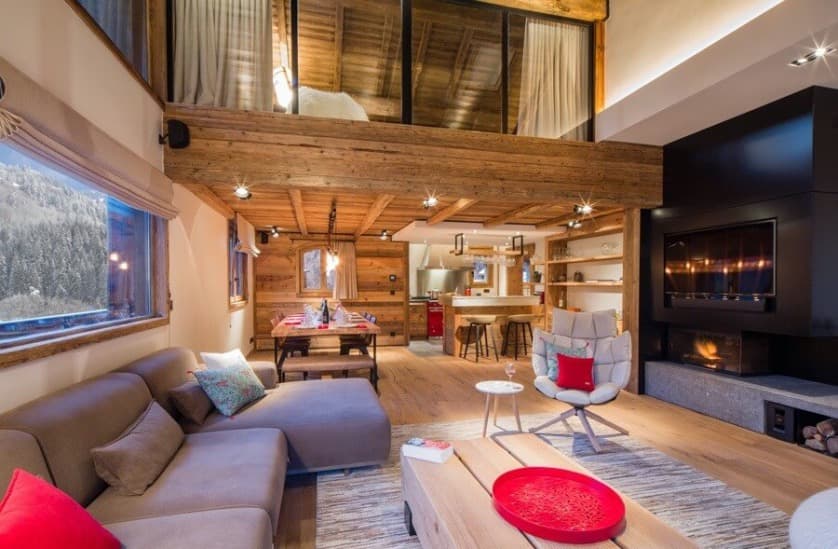 chalet à Méribel duplex charme