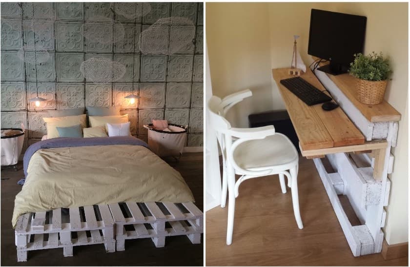 recup idee déco palette diy