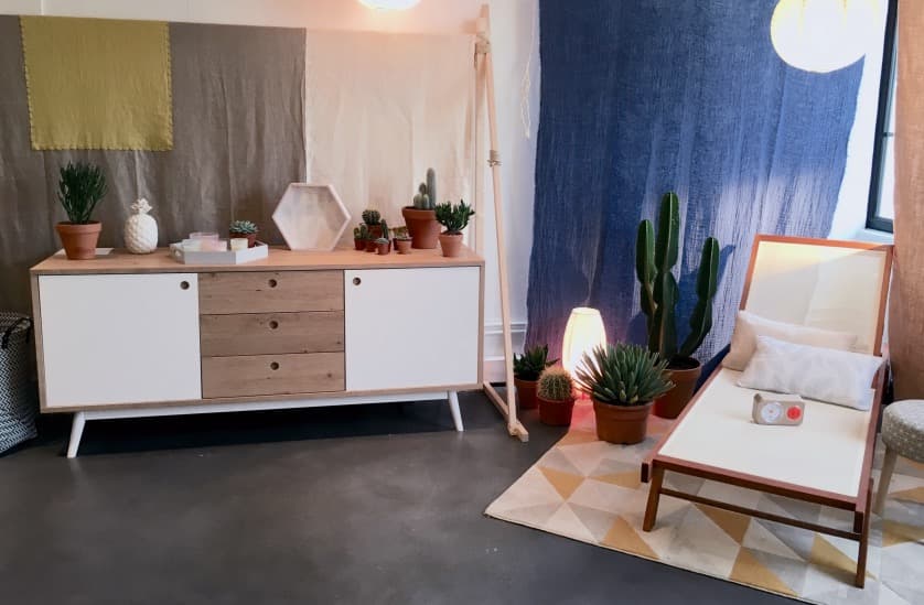 Buffet fifties conforama pas cher