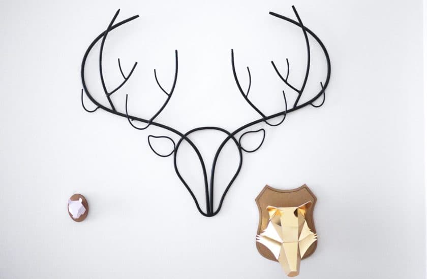 Faux trophée papier origami