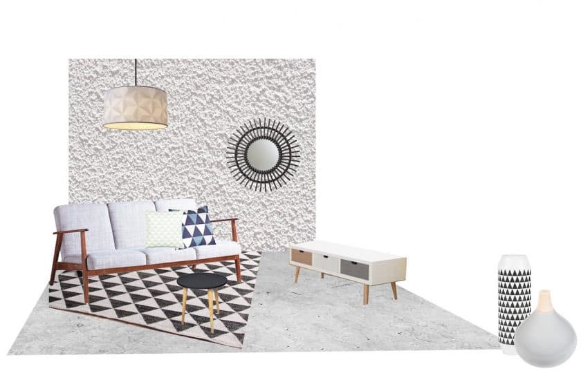 deco scandinave pas cher salon
