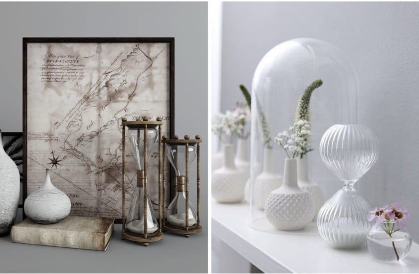 Le sablier dans la déco tendance décoration 2017