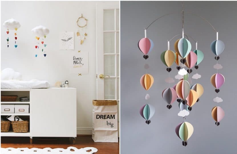 Mobile pour enfants fait main