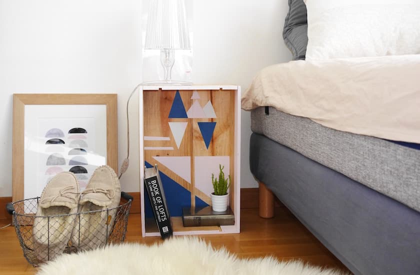 Deco caisse a vin Clem Around The Corner