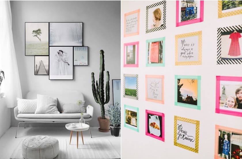 deco avec des photos idees