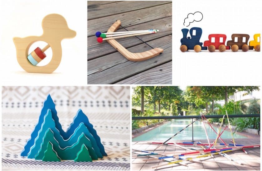 Jeux de bois fait-mains