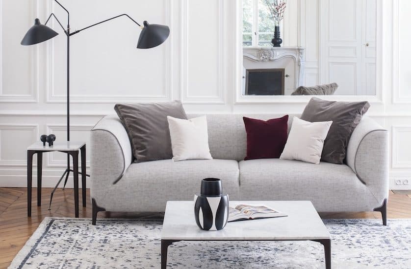 Le Burov Alain Damais montaigne canapé design