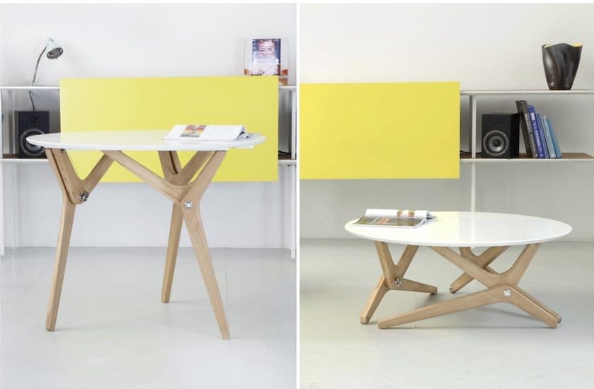 table transformable design scandinave deco