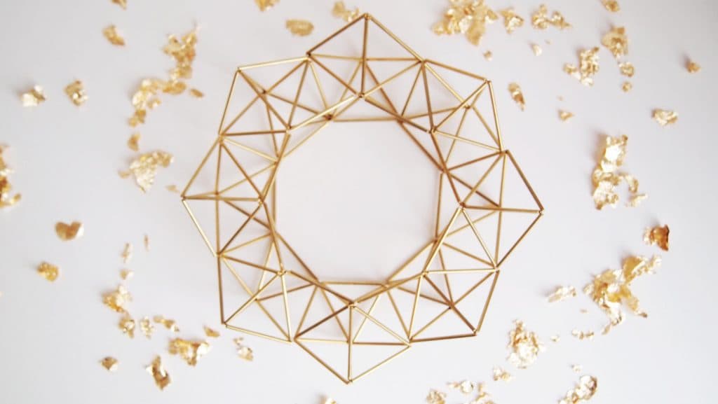 table noel blanc et or sapin