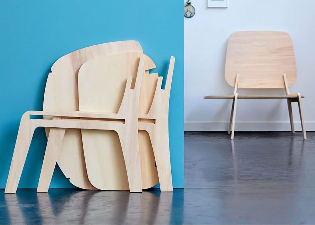 Les meubles à monter puis démonter de Tim Defleur