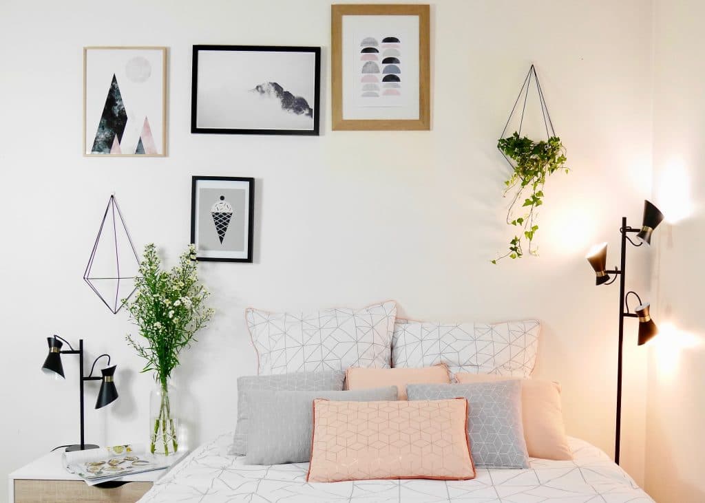 la chambre d'ado milano but rose graphique