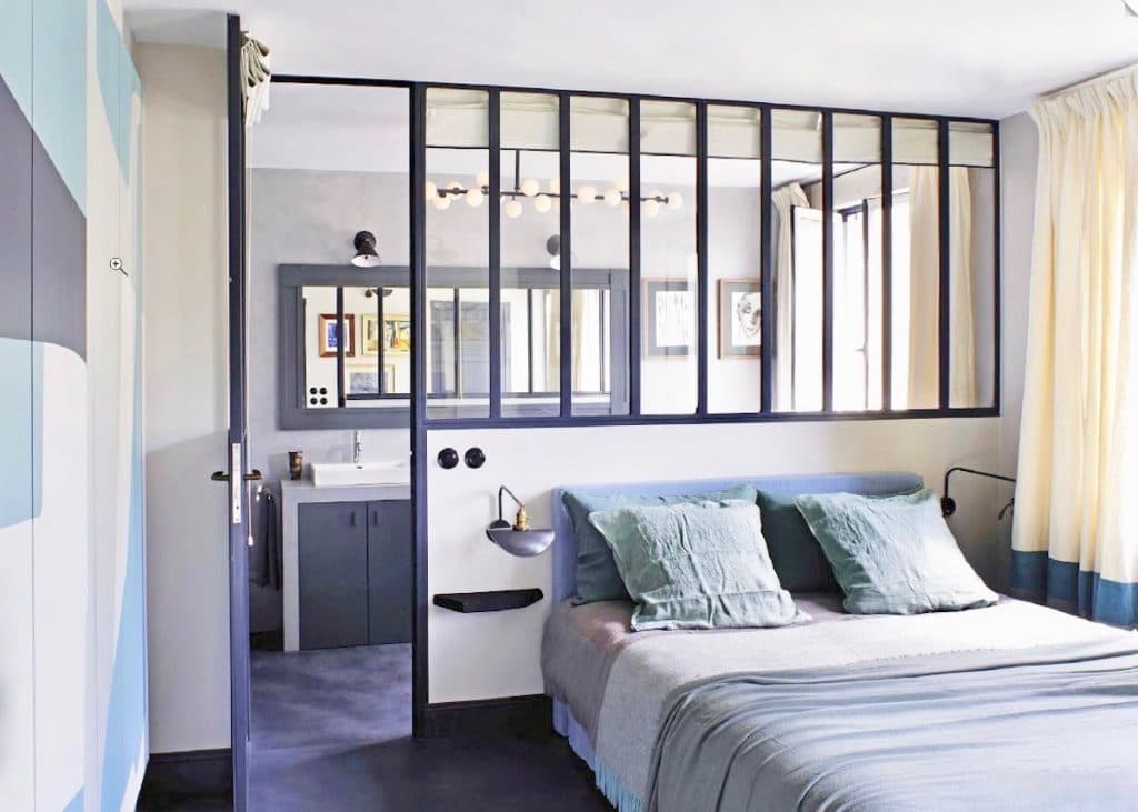 suite parentale chambre salle de bain avec verriere clemaroundthecorner.com