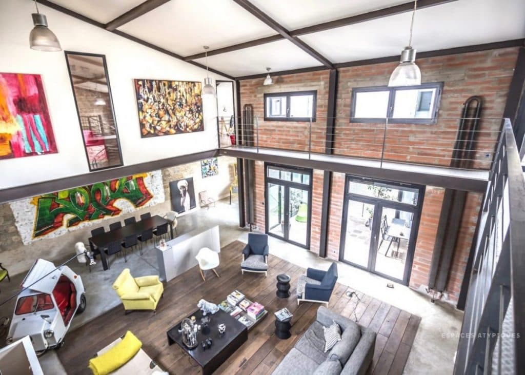 espaces atypiques loft ancienne usine