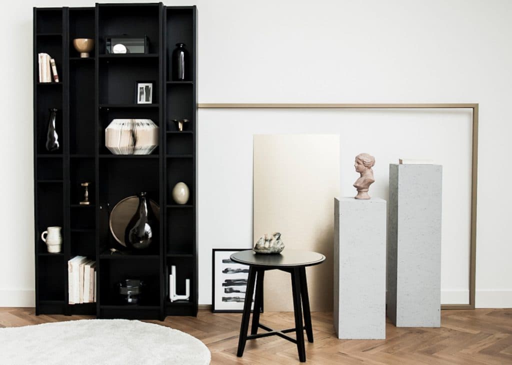 ikea hack billy bibliothèque transformation decoration diy