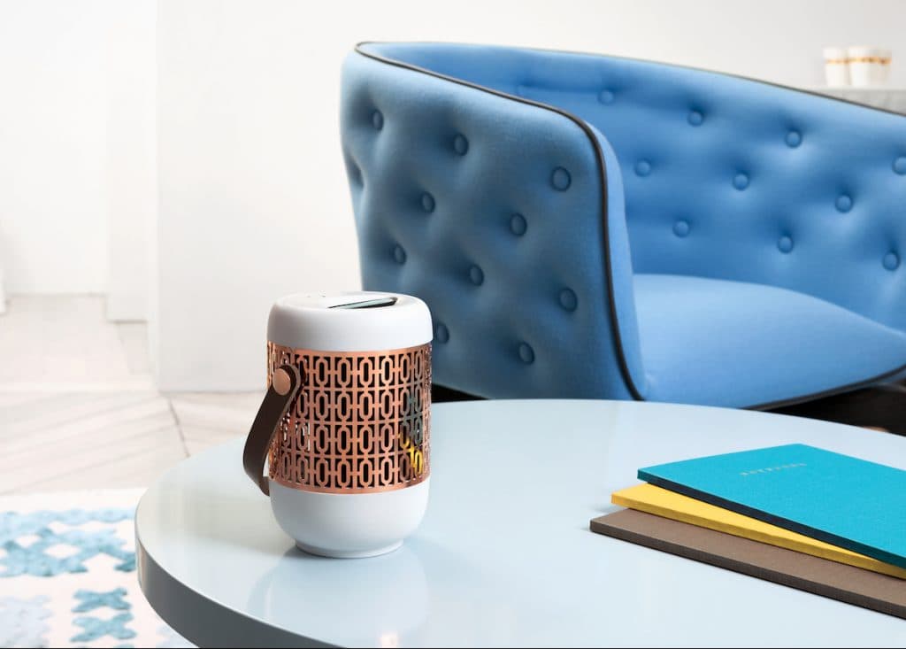 Odyscent de Scentys diffuseur de parfum design cuivre