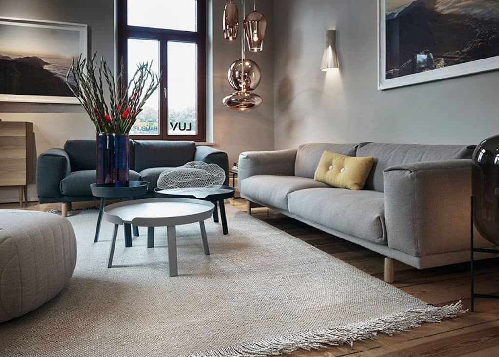 domotex 2018 sol tendances deco nomad salon suspension géante vertigo petite friture - blog déco - clem around the corner