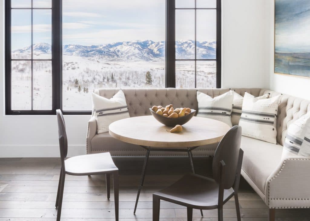 visite deco style chalet blanc moderne vue moderne