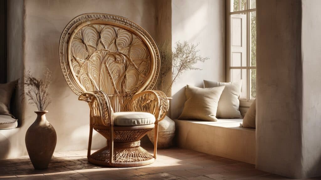 décoration intérieure blog le fauteuil Emmanuelle vintage tahiti bohème