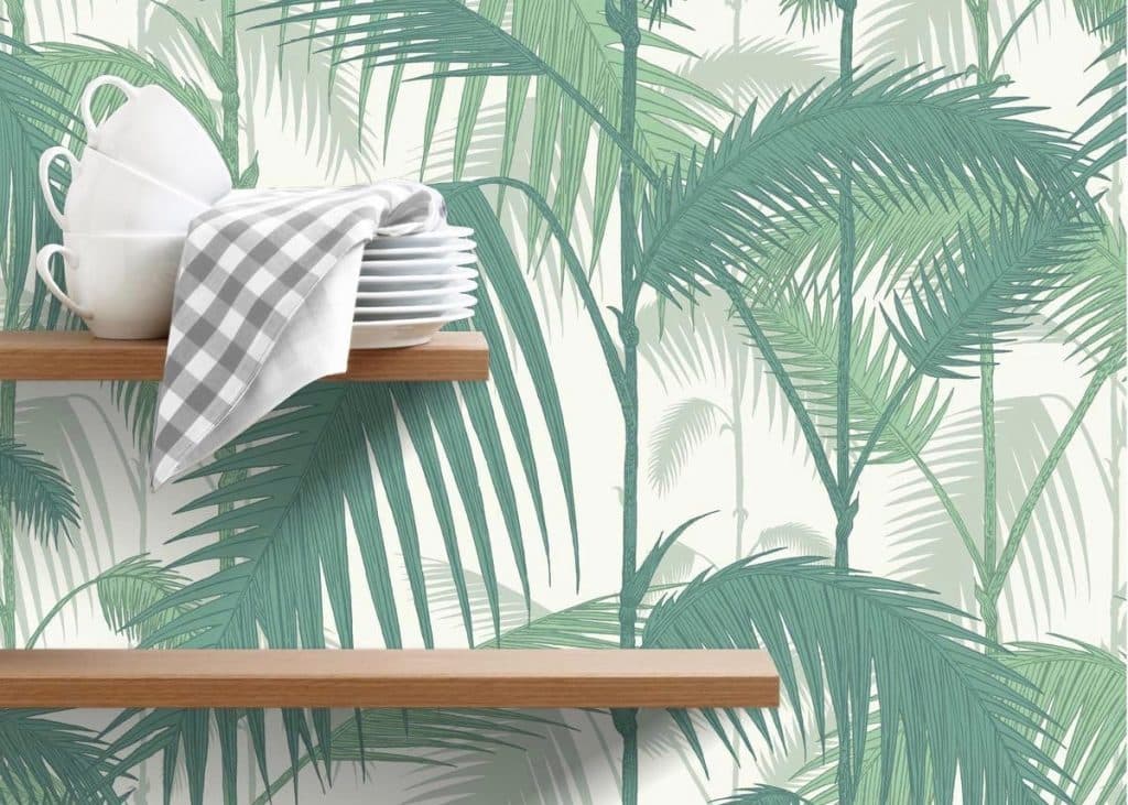 deco feuille de palmier blog clemaroundthecorner