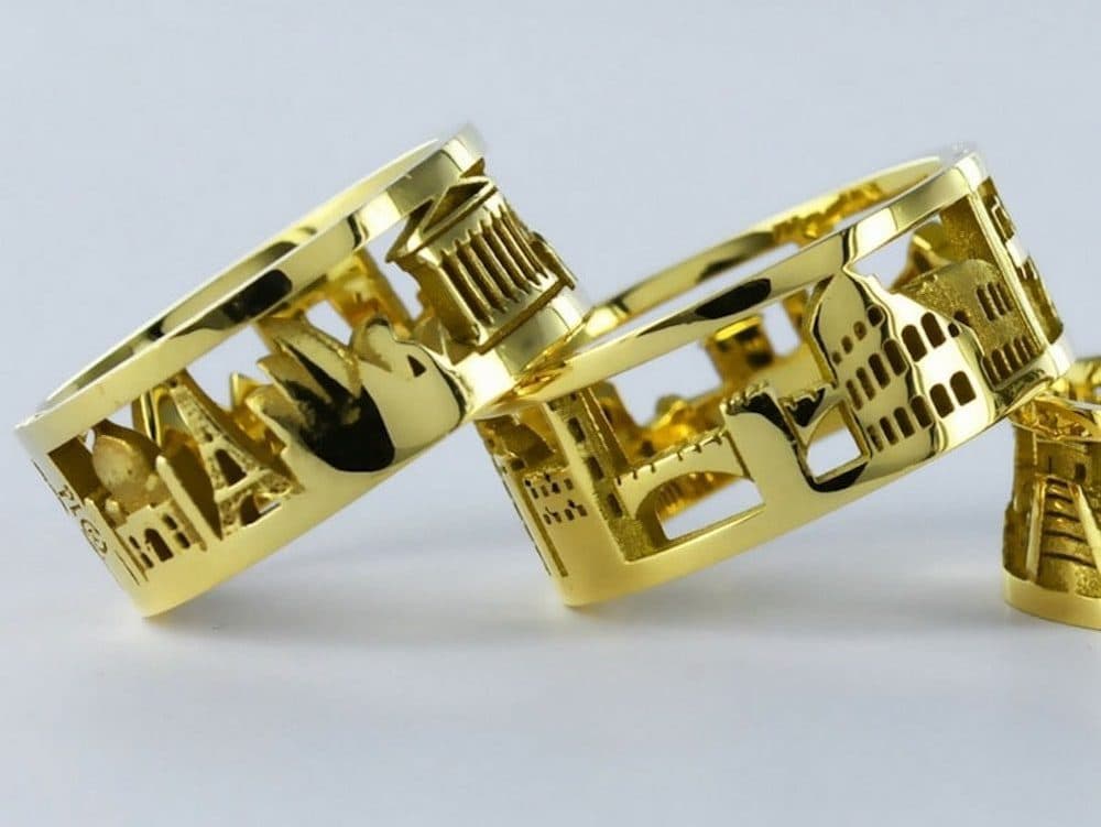 bague architecture tournaire 3d bijouterie montbrison blog déco design clemaroundthecorner