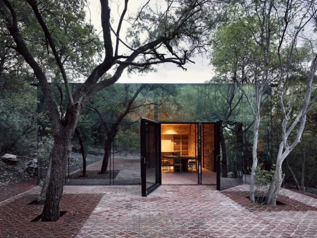 maison de verre invisible foret Monterrey blog deco architecture clem around the corner