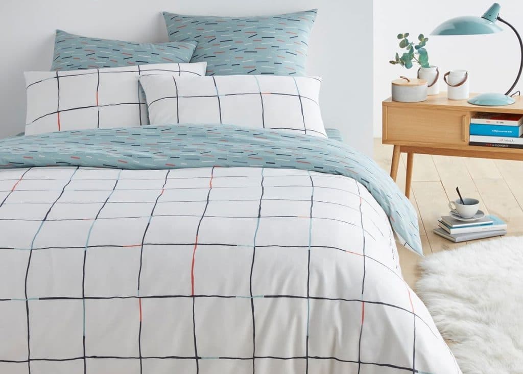 déco motif grille grillage petit carreau quadrillé blog clemaroundthecorner