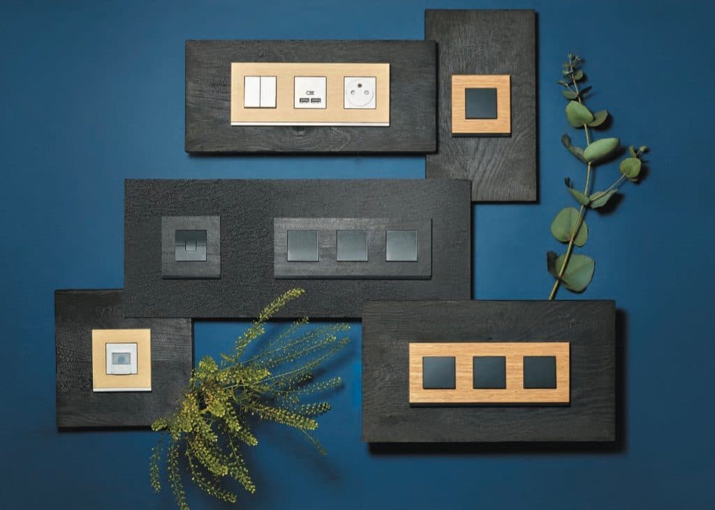 interrupteur wireless connecté design finition bois - blog déco - clem around the corner