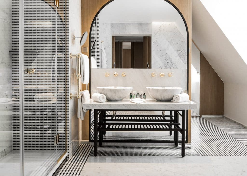 robinet personnalisable sur mesure robinetterie Stella Roma Hotel Vernet