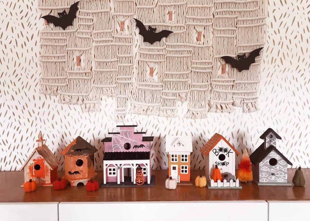 déco diy halloween facile craft village terreur décoration - blog déco - clem around the corner