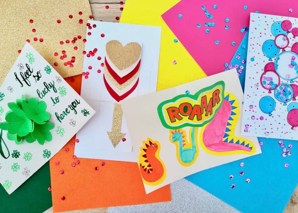 fête des mères pères idée originale anniversaire enfant carte de voeux diy - blog déco - clem around the corner