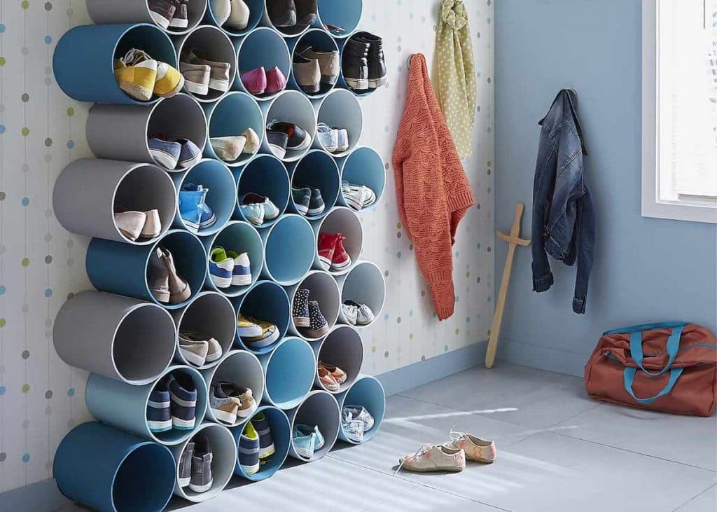 astuces pour ranger les chaussures diy chambre enfant - blog déco - clem around the corner