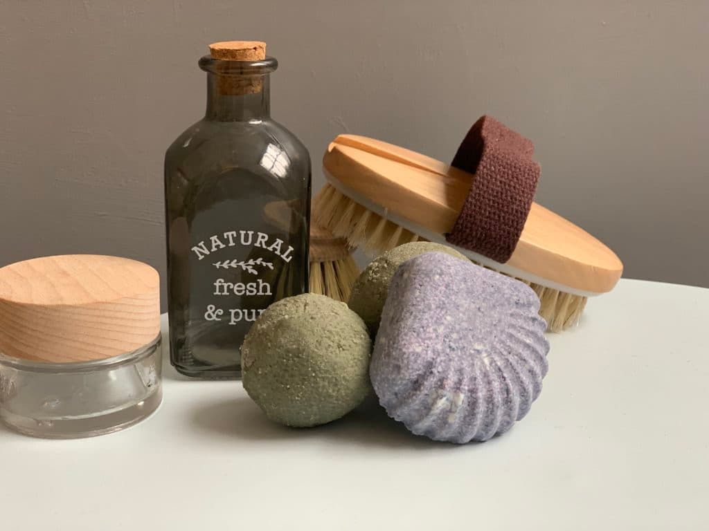 DIY bombes de bain fait main coquillage salle de bain tuto tutoriel - blog déco - clemaroundthecorner