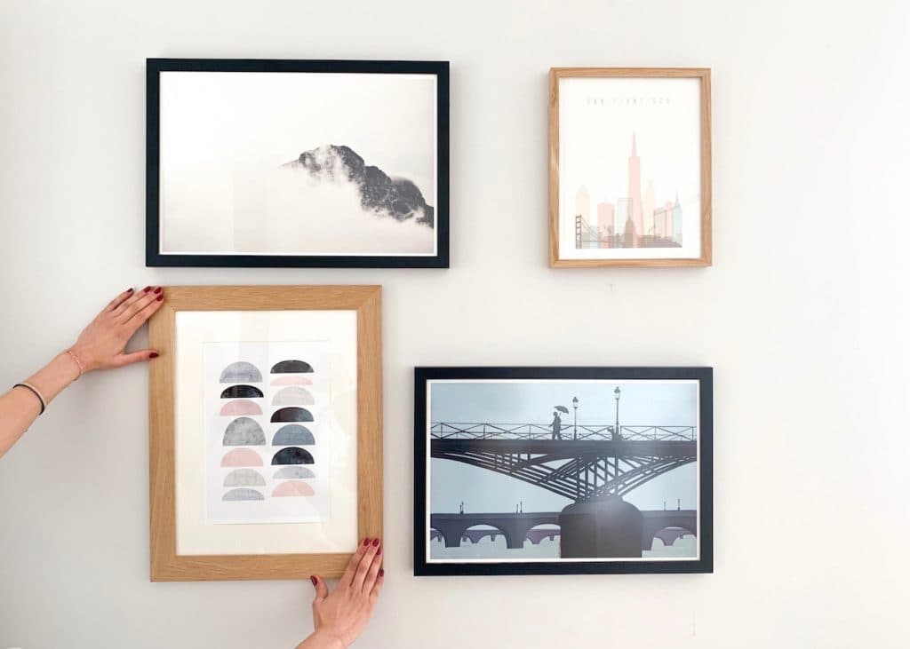 languettes accroches tableaux command avis installation - blog deco - clem around the corner