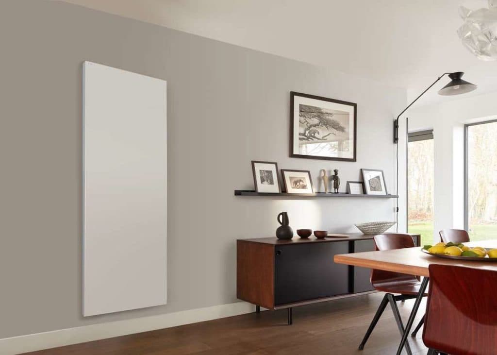 Acova Radiateur électrique design surface lisse 1500W Blanc salon décoration intérieure - blog déco - clematc