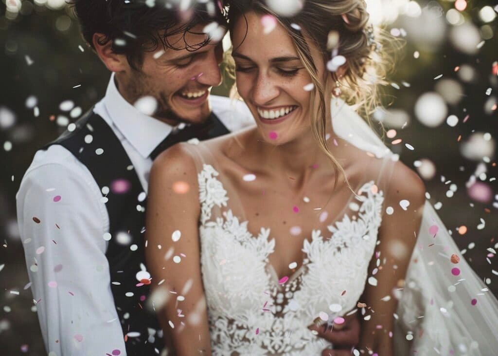 canon à confettis diy décoration mariage cérémonie laïque - blog déco - clem around the corner