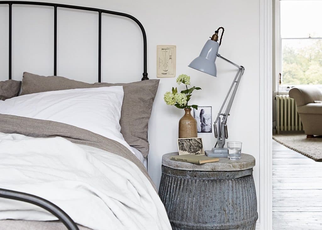 chambre décoration industriel vintage - blog design - clem around the corner