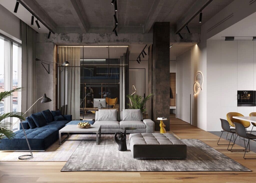 loft à Moscou moderne visite blog déco clem around the corner