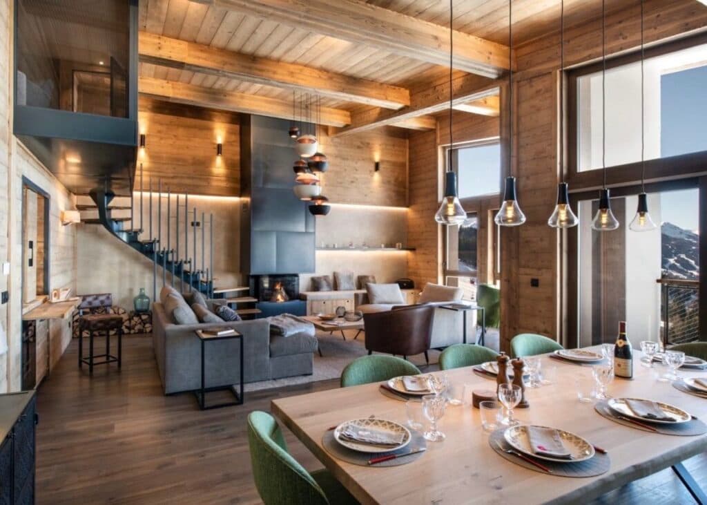 rénovation d'un appartement de montagne décoration chalet luxe Les Arcs - blog déco - clem around the corner
