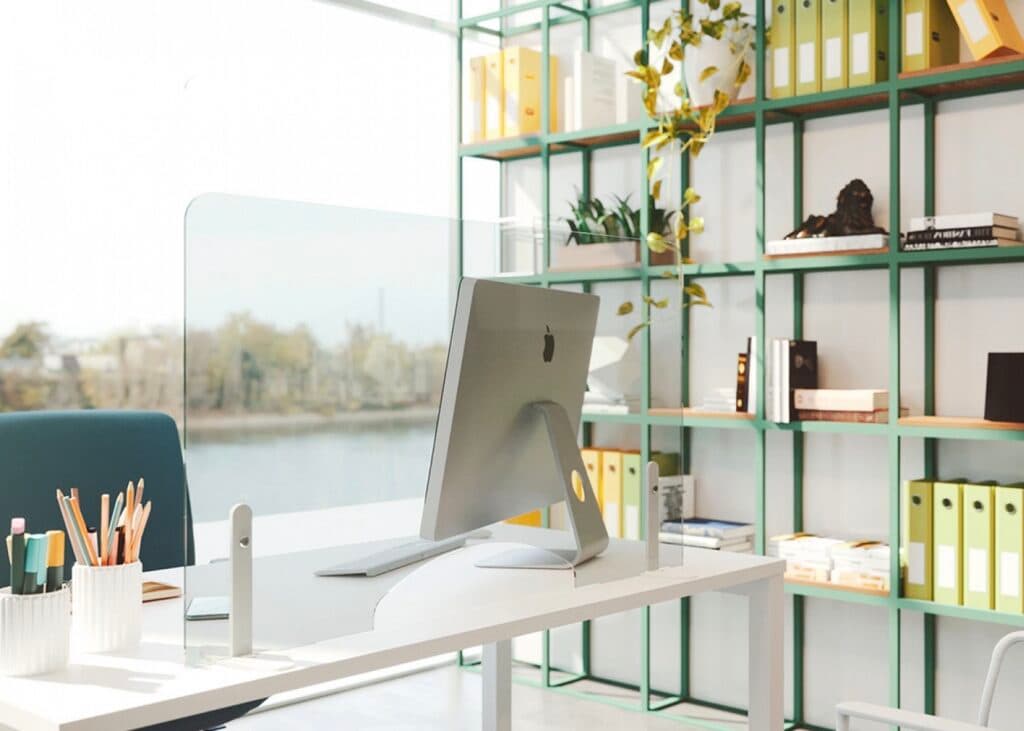 aménagement bureau partagé co-working contre lutte covid bactérie virus maladie agencement - blog déco - clem around the corner