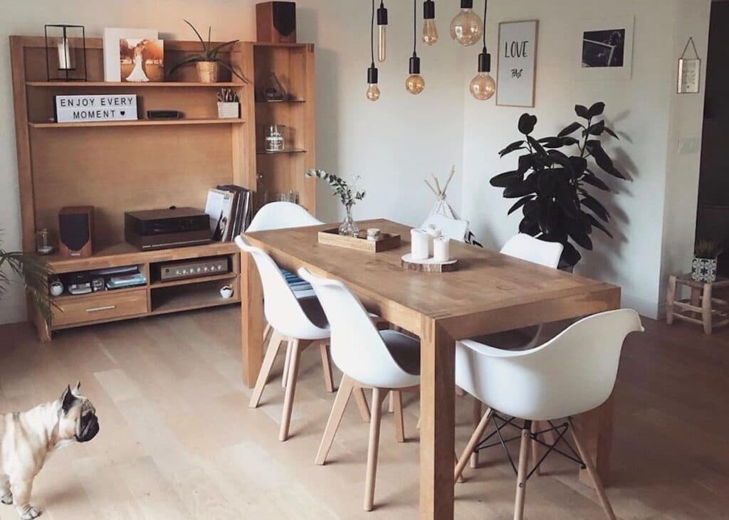 décoration tendance scandinave chaise eames - blog déco - clematc