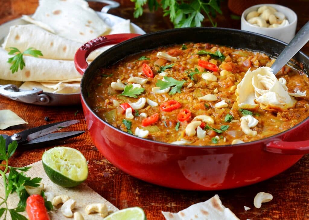 Dahl de lentilles corail recette cuisine maison - clem around the corner