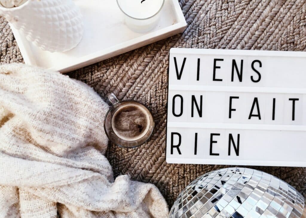 hiver cocooning viens on fait rien la redoute - blog déco - clematc