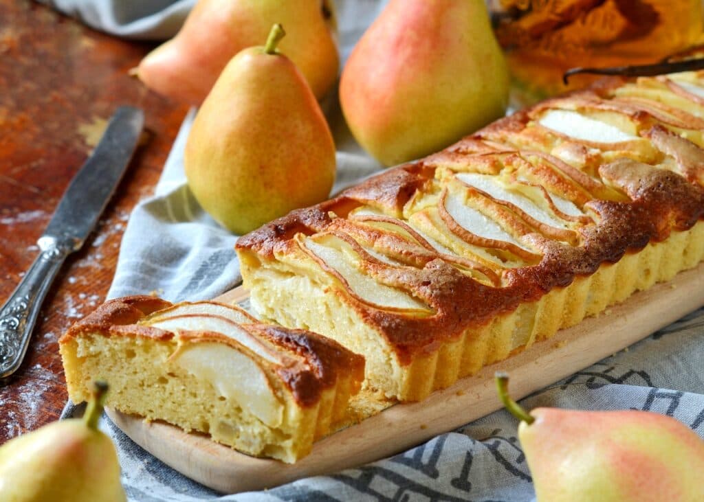 recette cake moelleux aux poires gouter hiver fait maison