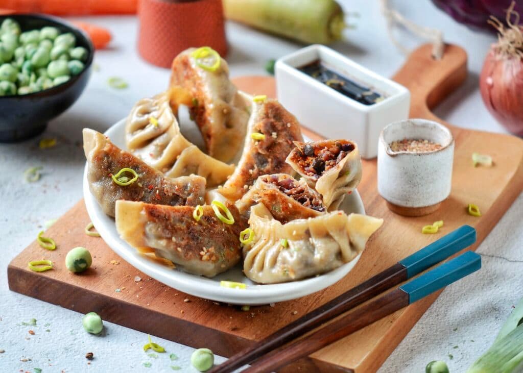 recette gyoza vegan facile fait maison végétarien entrée