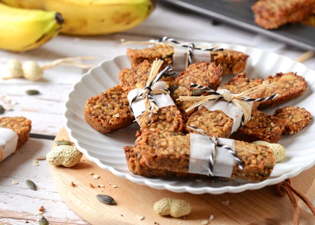 recette barres énergétiques banane avoine